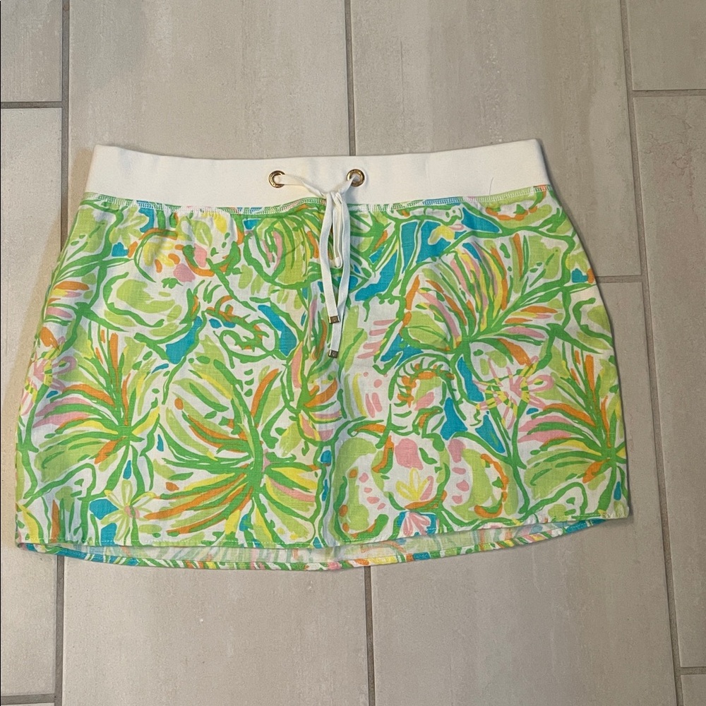 Lilly Pulitzer Colorful Patterned Skirt